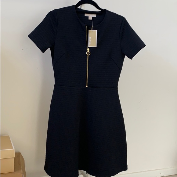 NWT Michael Kors Women’s Classic Black Dress - Picture 3 of 3